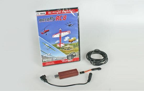Aerofly RC8 + interface Futaba Ikarus