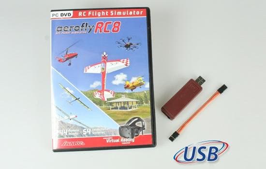 Aerofly RC8 + interface Hott Ikarus