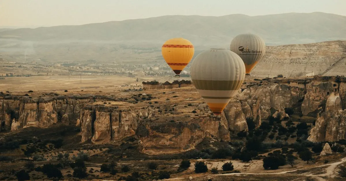 Les meilleures destinations pour des aventures aériennes