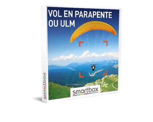 Coffret cadeau Smartbox Vol en parapente ou ULM
